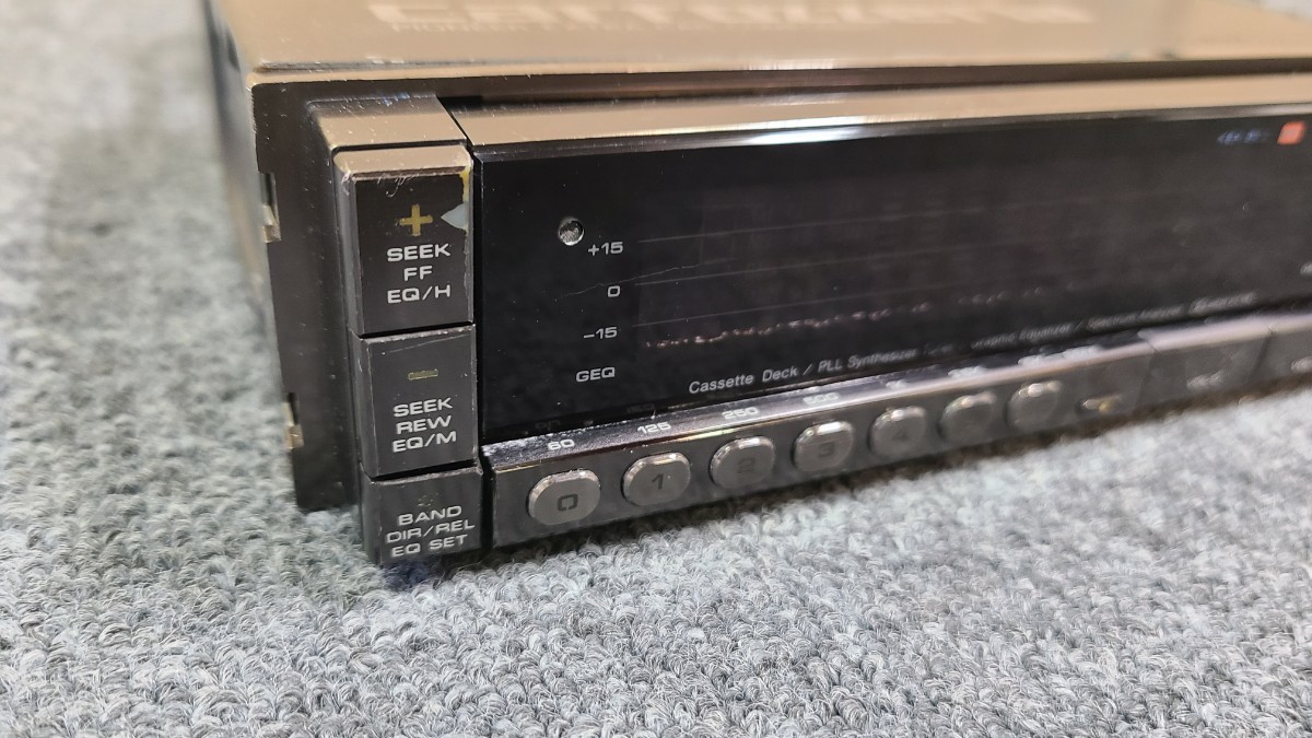 Pioneer パイオニア Carrozzeria カロッツェリア KEX-900 動作未確認 テープデッキ GM-41A ZR アンプ RD-332 リレー ロンサムカーボーイ_画像2