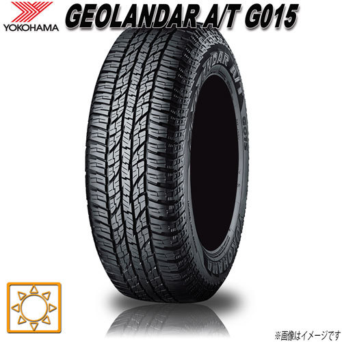 サマータイヤ 新品 ヨコハマ GEOLANDAR A/T G015 ジオランダー 4WD 215/75R15インチ 100S LT 1本_画像1