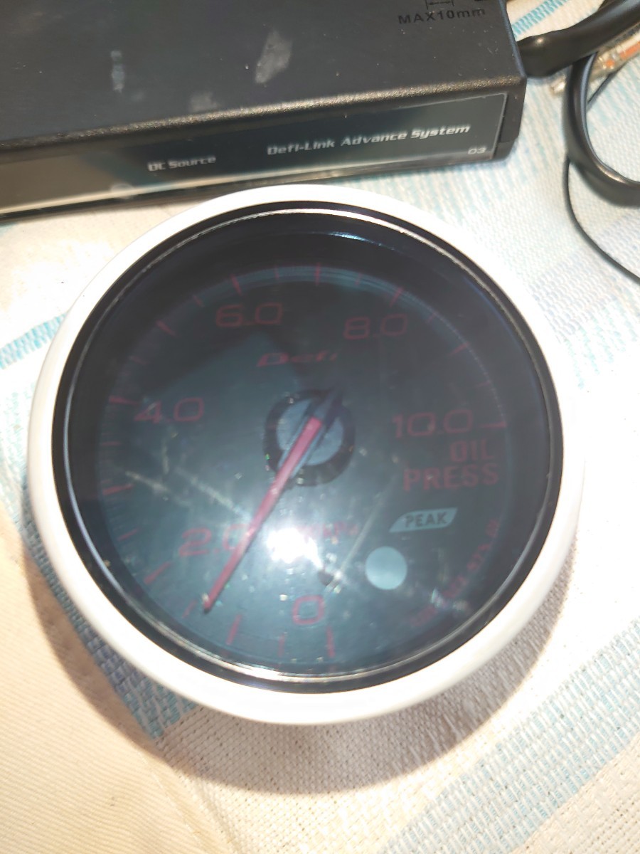 美品!! Defi advance BF レッド 日本精機 追加メータ | JChere