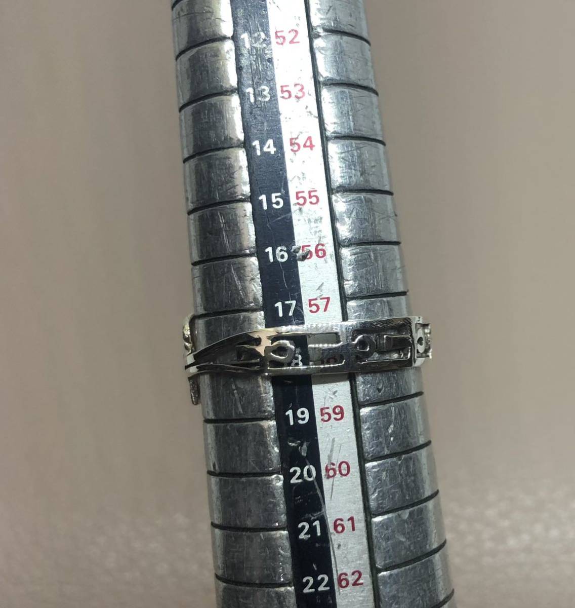 ホルスの目ラー右目プロビデンス古代エジプトシルバー 925リング銀指輪18号9① KSL6-12JHT9①