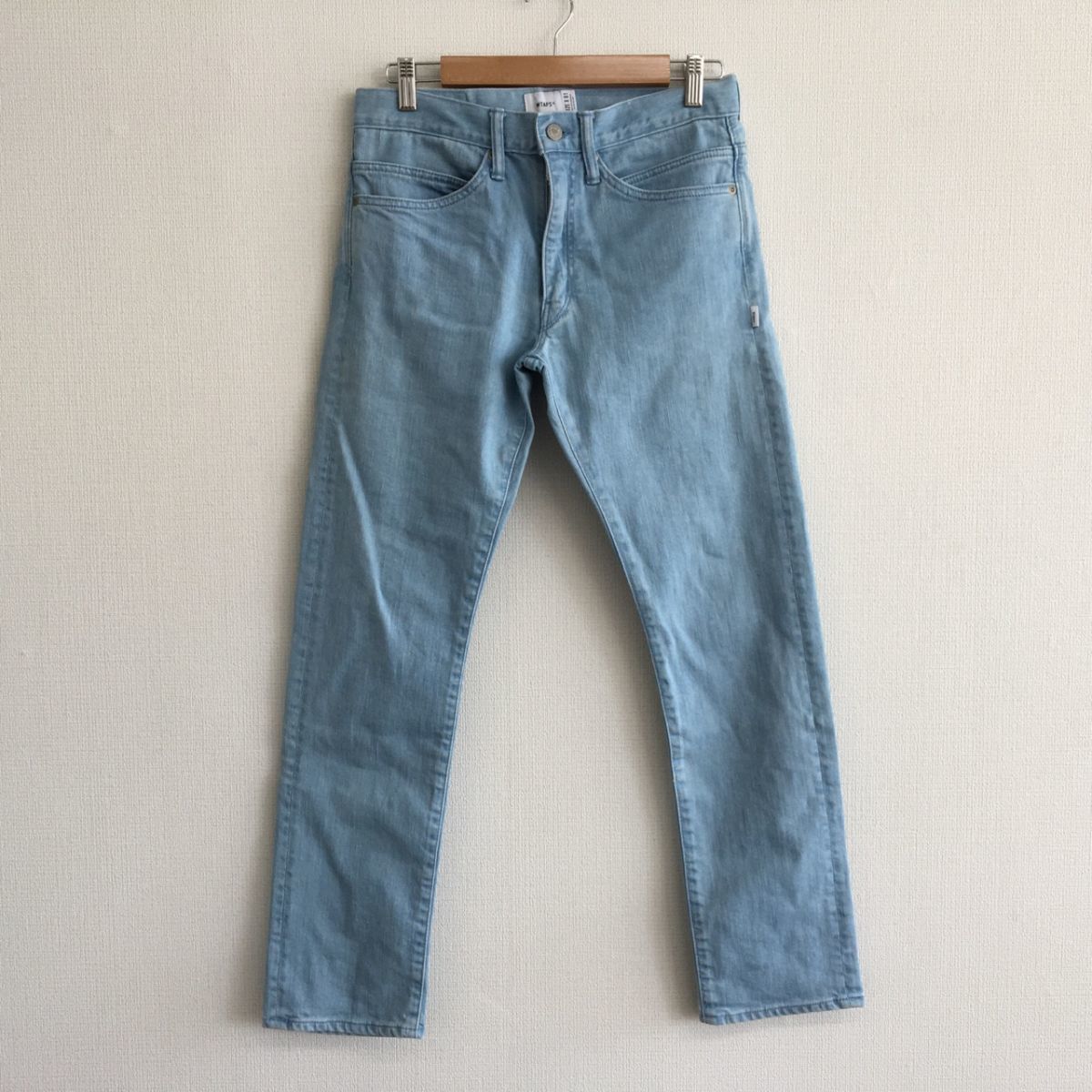 WTAPS EX36 collection デニム スキニーパンツ Size:X 01 181WVDT-PTM02 Blues Very Skinny Trash [L9814]_画像1