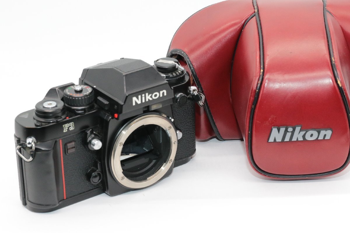 本物保証! 【良品/逸品】ニコン NIKONF3 アイレベル ボディ（ケース付