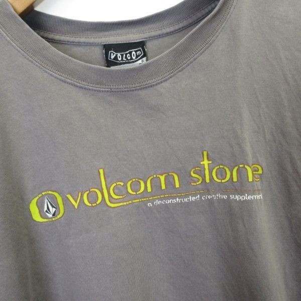 USA 古着 VOLCOM ロゴ Tシャツ sizeS/ボルコム 1103の画像3