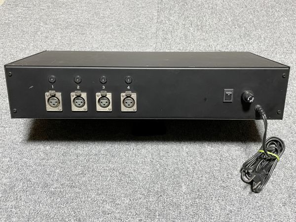 NISHIZAWA R-55 XLR入力 4連VUメーター 中古動作品 chateauduroi.co