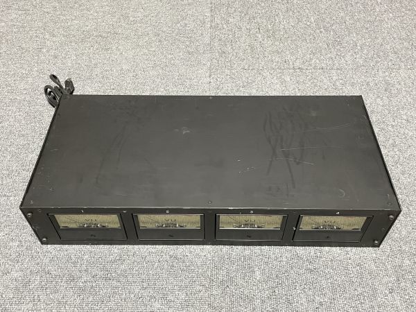 NISHIZAWA R-55 XLR入力 4連VUメーター 動作品-