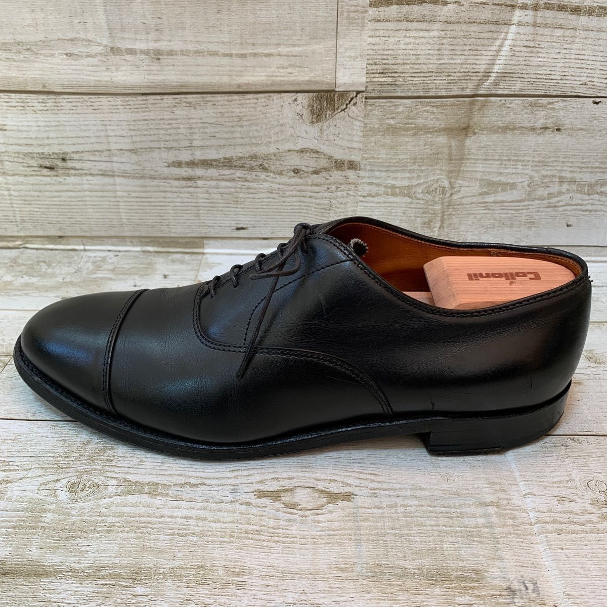 Alden オールデン 907 9.5/27.5cm相当 ブラック 黒 ストレートチップ
