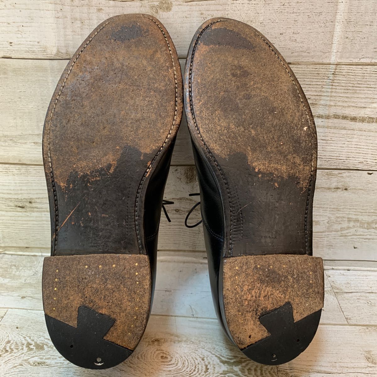 Alden オールデン 907 9.5/27.5cm相当 ブラック 黒 ストレートチップ