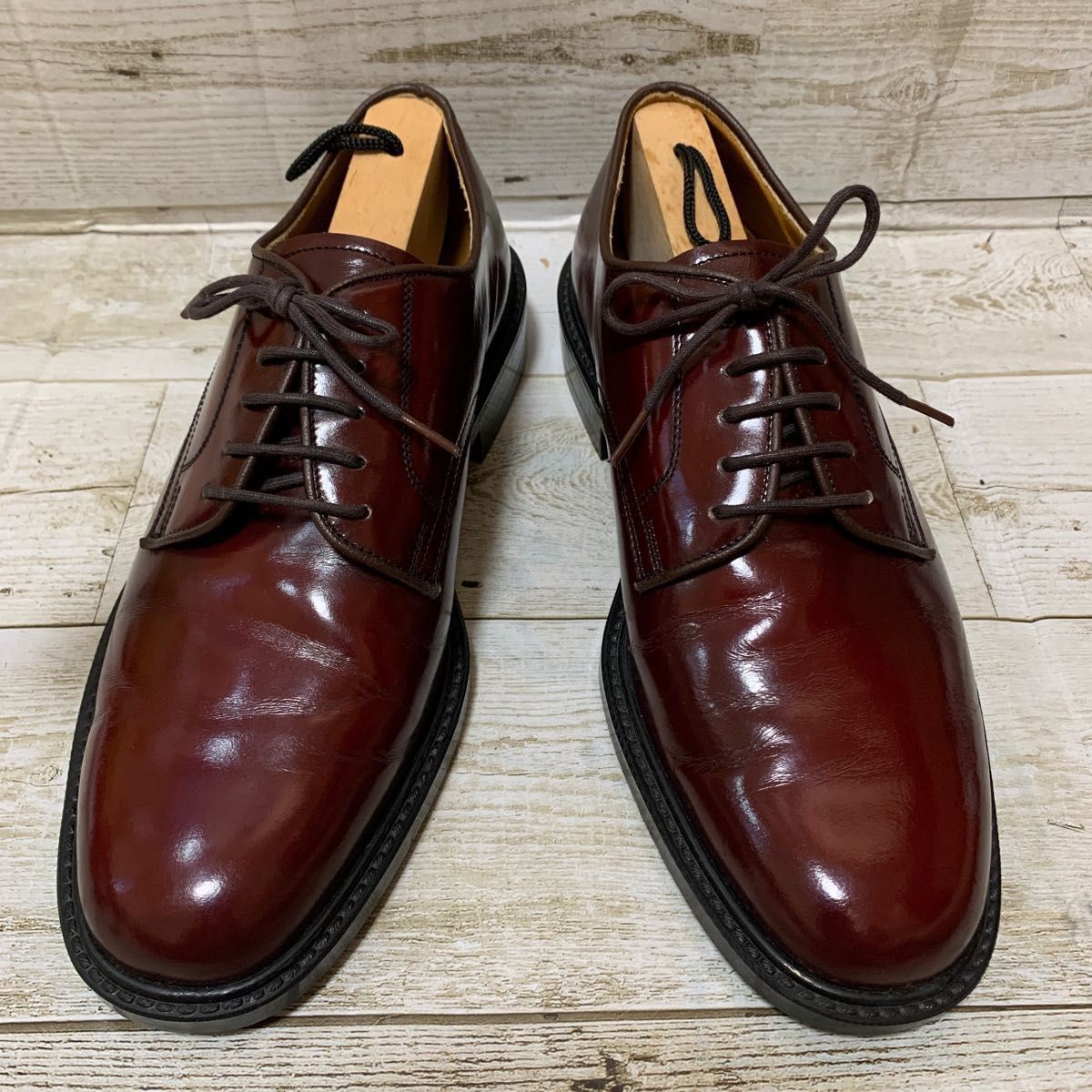 KENFORD ケンフォード 25 0cm ガラスレザー ブラウン KENFORD ケンフォード 25 0cm ガラスレザー ブラウン