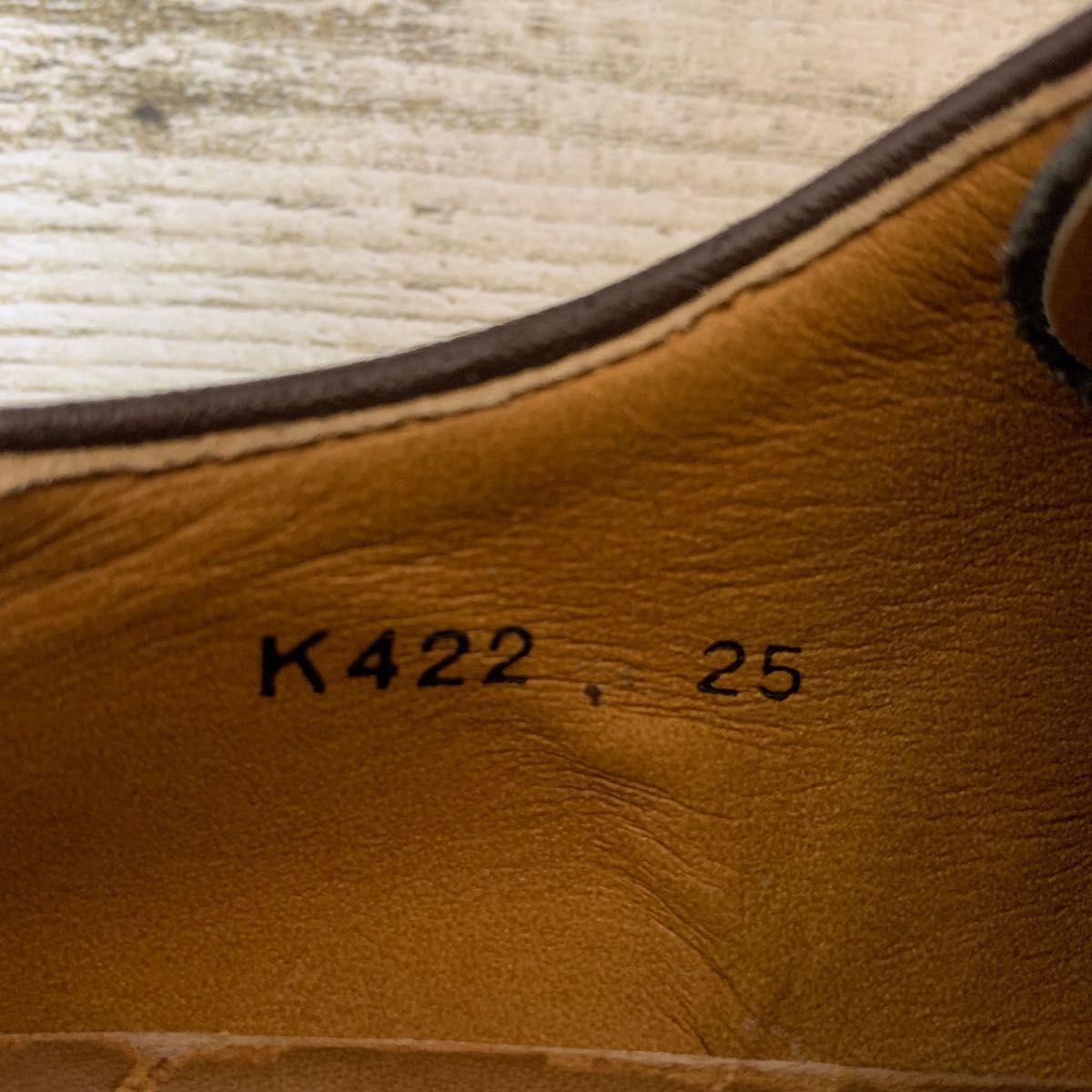 KENFORD ケンフォード 25 0cm ガラスレザー ブラウン KENFORD ケンフォード 25 0cm ガラスレザー ブラウン