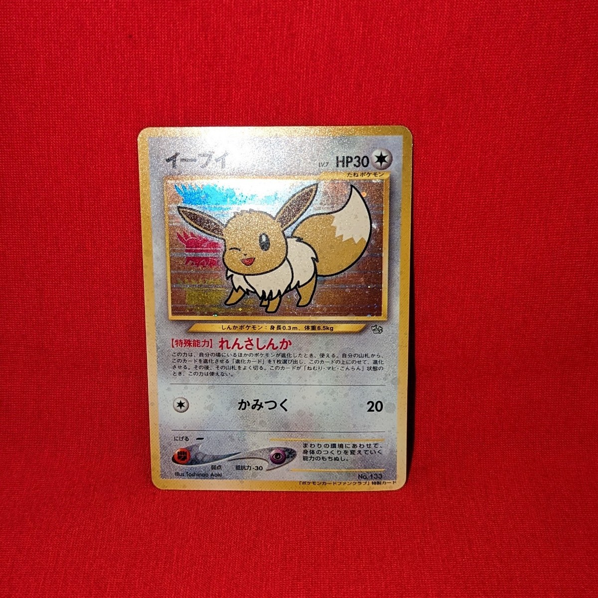 ファンクラブ イーブイ 旧裏ポケモンカード ポケカ 1円スタート ...