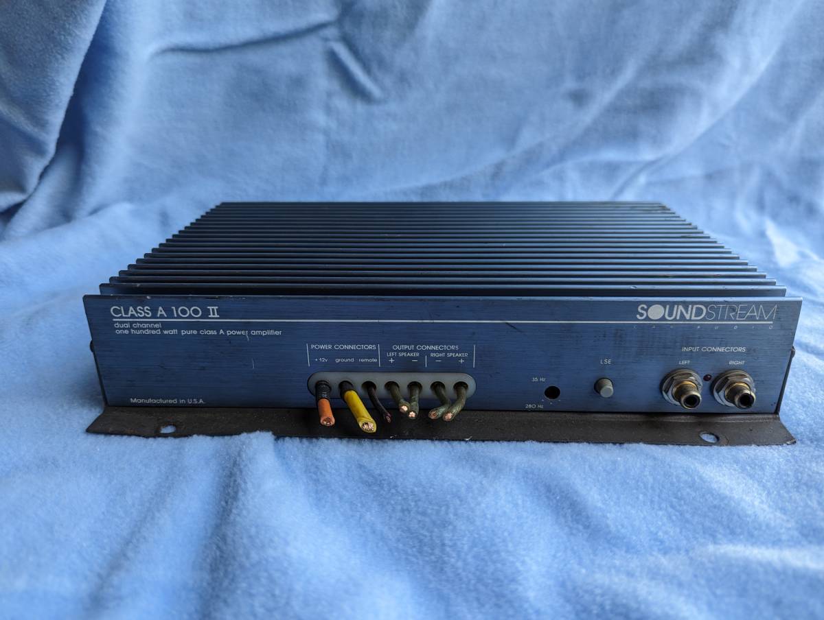 Yahoo!オークション - S SOUNDSTREAM CLASS A 100Ⅱ パワー Yahoo!オークション - S SOUNDSTREAM CLASS A 100Ⅱ パワー