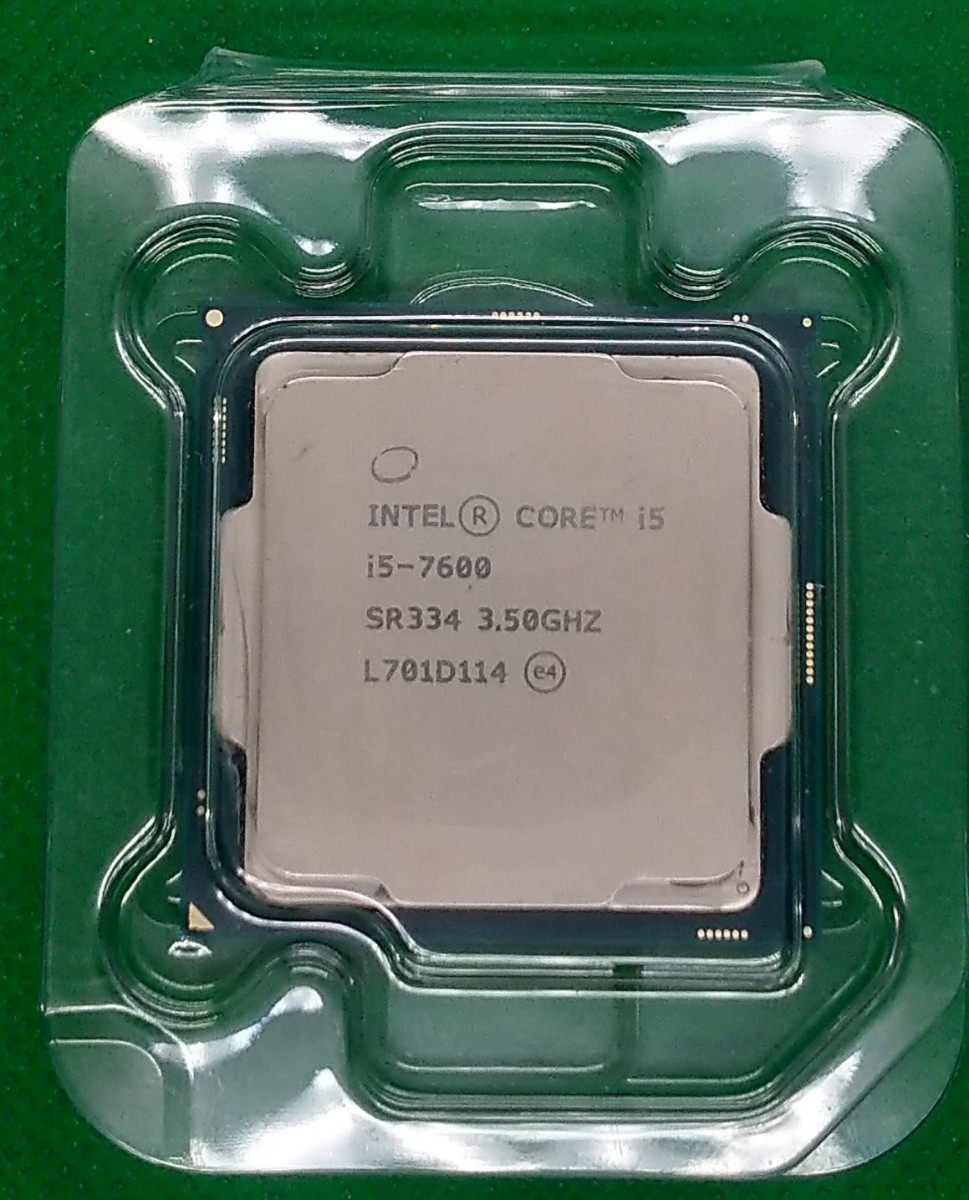 公式】 i5-7600 Core CPU Intel 3.5GHz LGA1151【BOX】中古 4コア/4