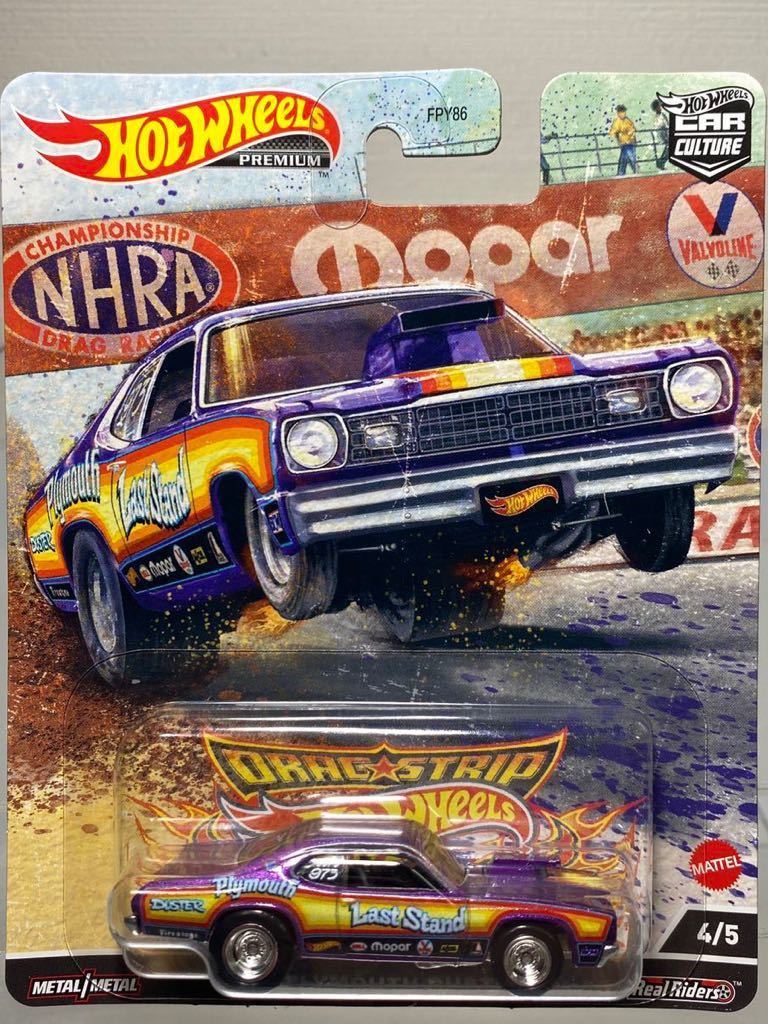 Hot Wheels 2023 CAR CULTURE DRAG STRIP DEMONS カーカルチャー ドラッグストリップ デモンズ ‘73 PLYMOUTH DUSTER プリムス ダスター_画像1