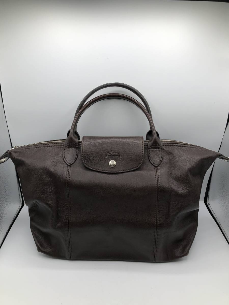 ヤフオク! - 【2809】上質な艶感 ロンシャン LONGCHAMP プリ