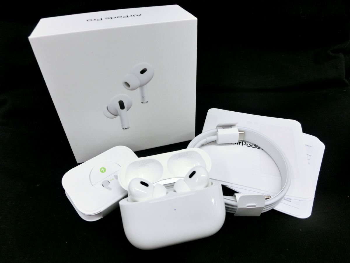 円スタートイヤフォンApple AirPods Pro 第2世代アップルエアー