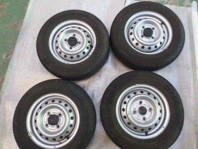  Every DA17V стальное колесо шина 12 дюймовый Bridgestone 145/80R12 оригинальный 21341.T