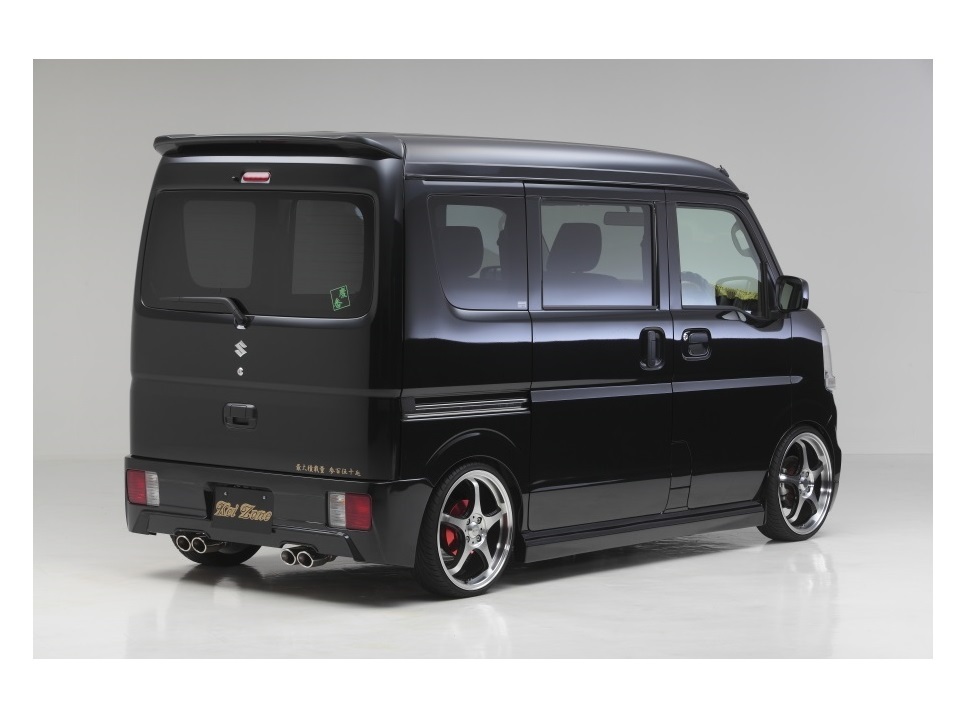 ●Kei-Zone 軽バン エブリィバン DA17V 慶番 エアロ3点SET(バンパータイプ)　_画像2