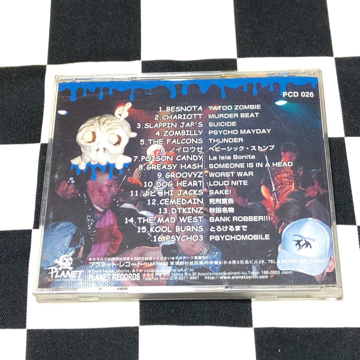 サイコビリー VA CD ロカビリー ROCKABILLY PSYCHOBILLY クリームソーダ DTKINZ THE FALCONS RUSTIC ノイロウゼ GREASY HASH ドトキンズ_画像2