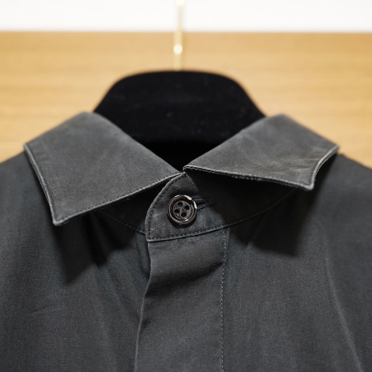 Dior】クリスチャンディオール オム 蜂 BEE 刺繍 カッターシャツ 黒シャツSHIRT 長袖シャツ