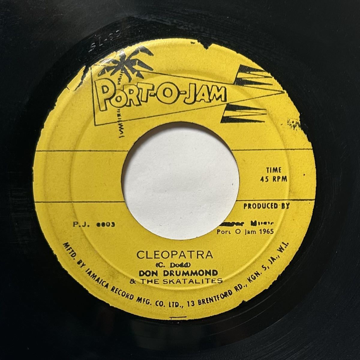 コードです】 Don Drummond & The Skatalites Cleopatra / Sugar Belly