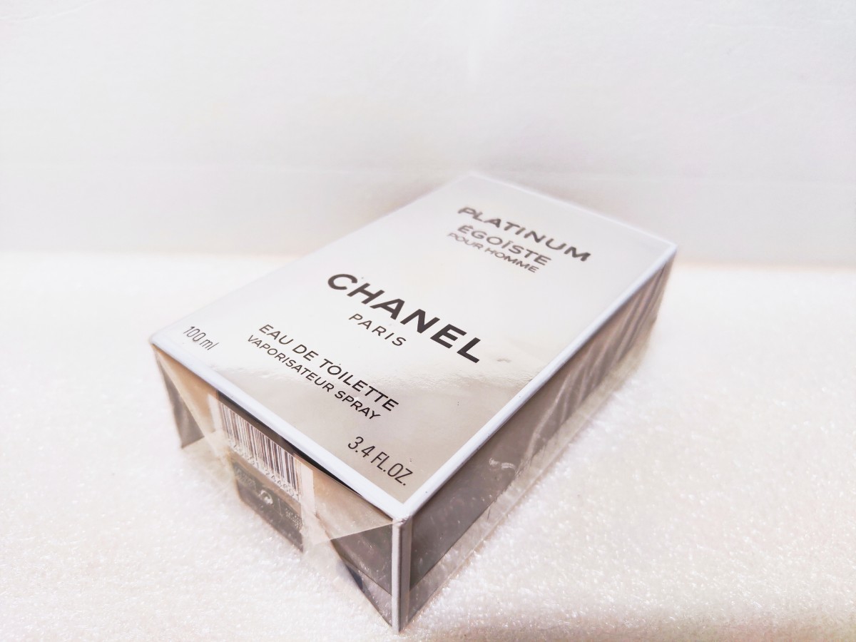 100ml【日本語表記】【未開封】CHANEL EGOISTE PLATINUM EDT シャネル エゴイスト プラチナム オードトワレ オードゥトワレット スプレー_画像1