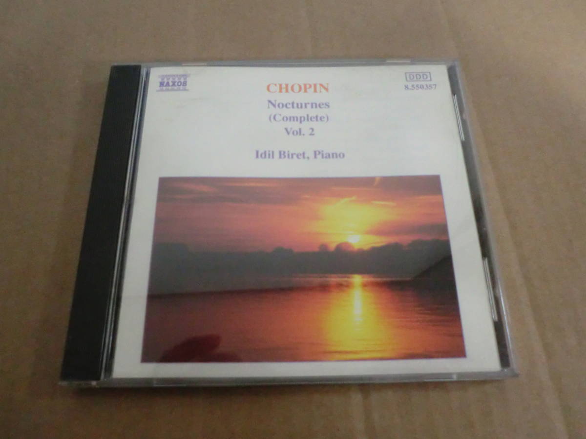 　【NAXOS】　ショパン/夜想曲全集　Vol.2　イディル・ビレット(ピアノ)　[1991年]　⑫_画像1