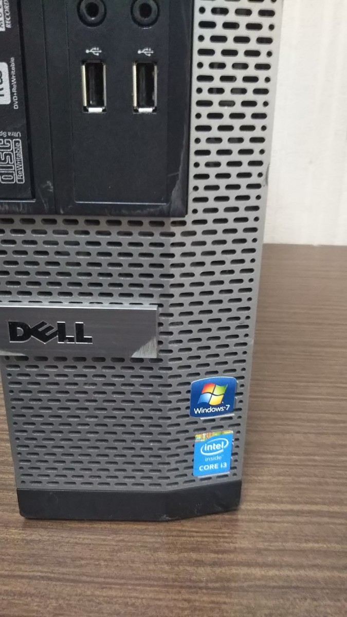 HK1157 DELL OPTIPLEX 3020 Core i3/メモリ4GB HDD無し オプティプレックス デル ディスクトップPC 通電＆起動OK 現状品 _画像5