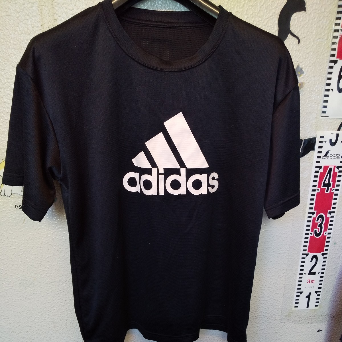 adidas 半袖 ロゴTシャツメンズ M サイズプレミアム 105 スポーツブランドの画像1