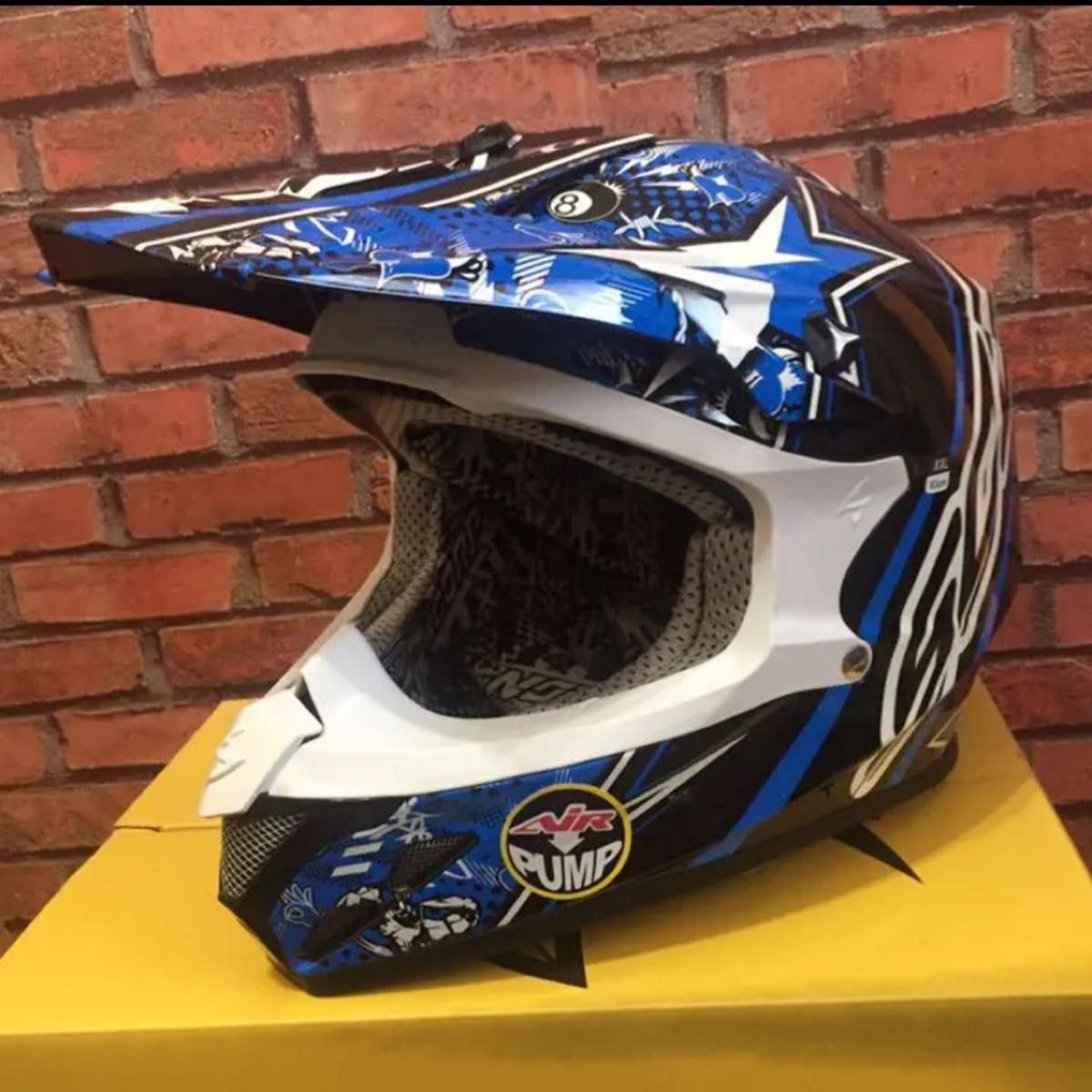 Scorpion スコーピオン オフロード ヘルメット モトクロスヘルメット サイズXXL ブルー｜PayPayフリマ