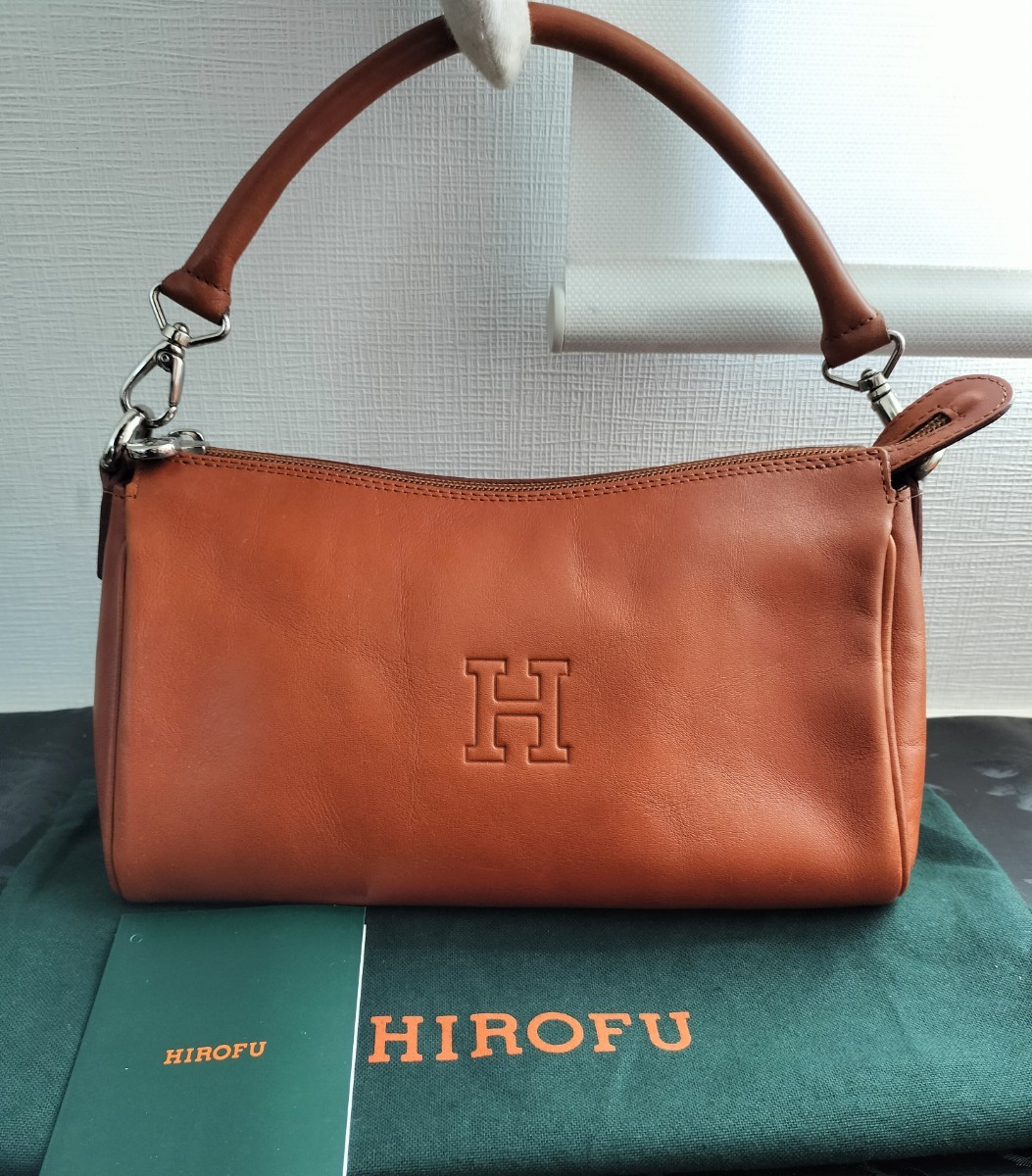 HIROFU ヒロフ ショルダーバッグ レザー-