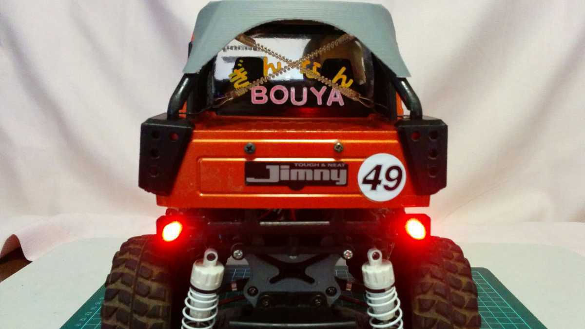 TAMIYA GF-01 SJ30 SUZUKI JIMNY TAIL LAMP HOLDER タミヤ コミカルRC ジムニー ワイルドウイリー WR-02_画像3