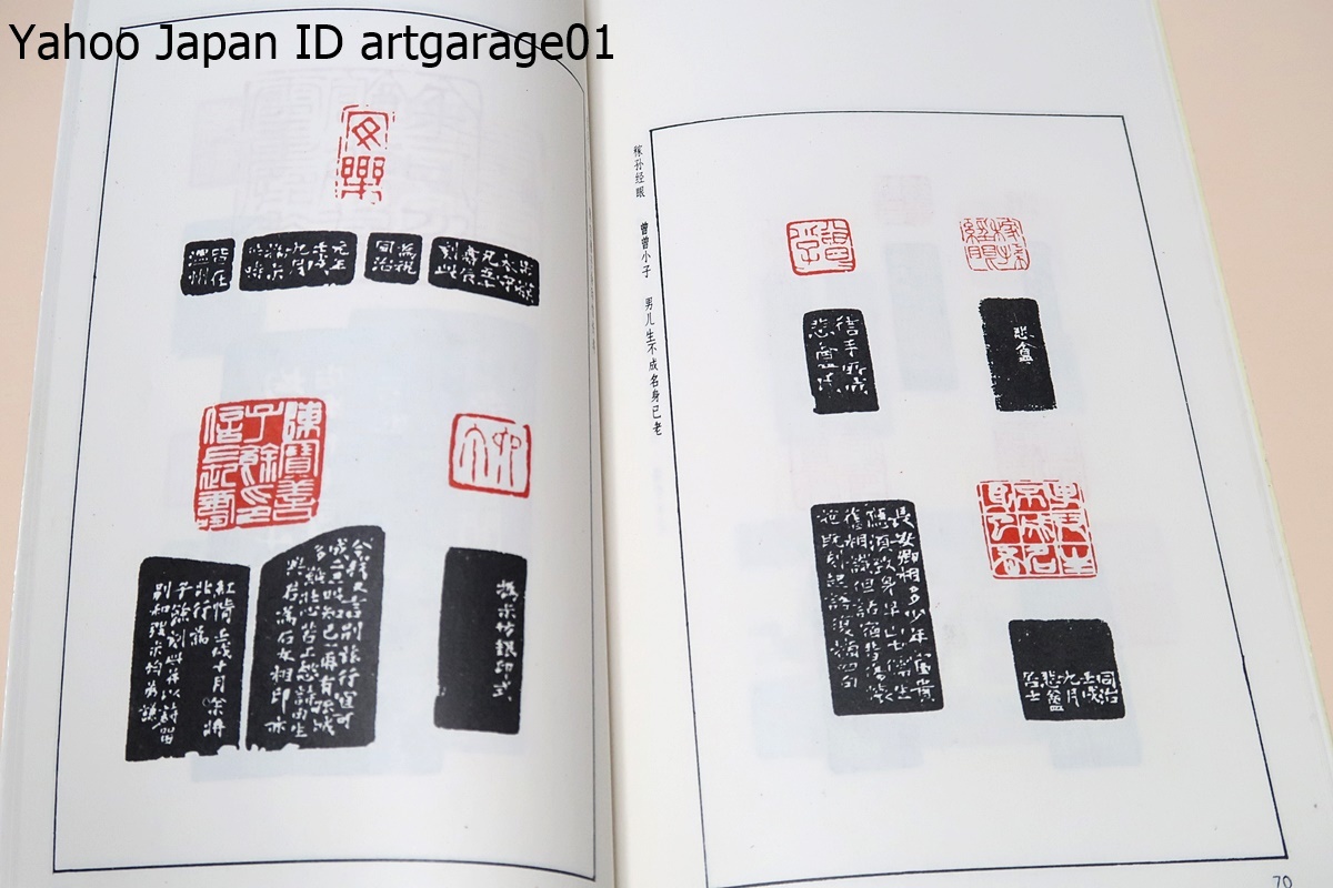 趙之謙印譜/中国語/金文・古文辞に詳しく北朝碑文を学んで独自の書風を築き画は陳淳や李【ぜん】(りぜん)に私淑して花卉図を最も得意とした_画像10