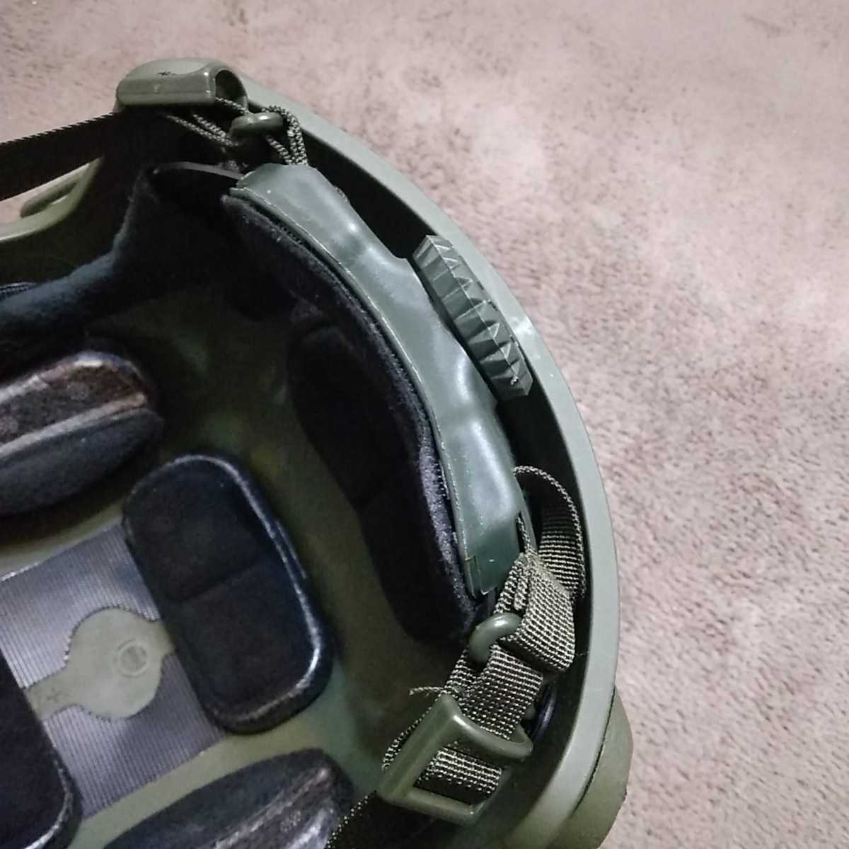  Russia army FSB equipment LSHZ-1 OD replica helmet size adjustment possibility light weight airsoft direction Russia ream . security .