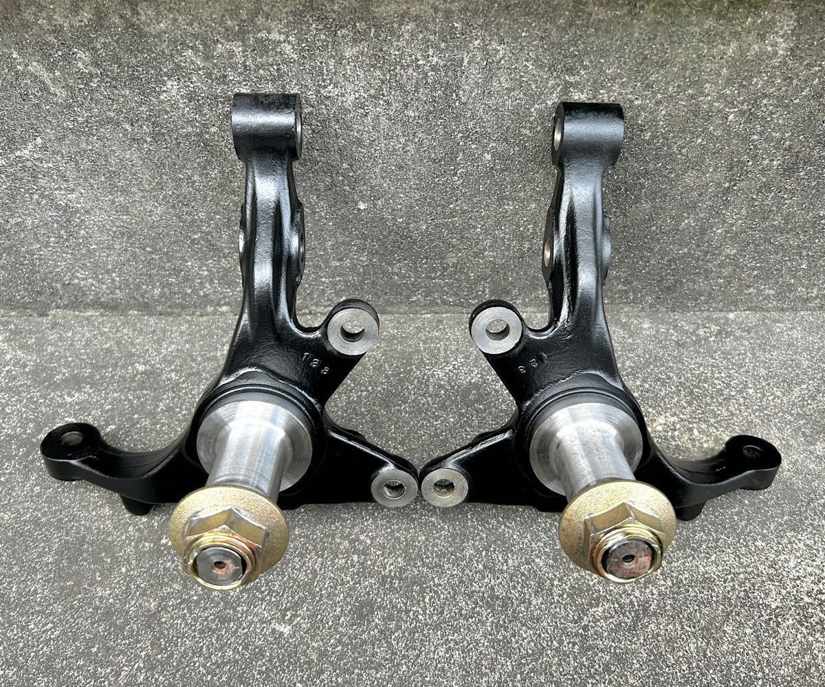 S14シルビア フロントナックル 左右 ABS無車 ドリフト 加工 S14シルビア フロントナックル 左右 ABS無車 ドリフト 加工