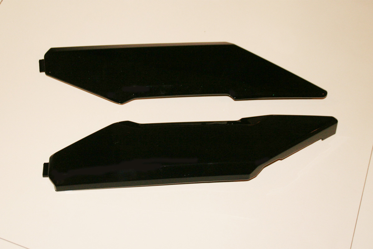 ズーマー ZOOMER X JF52 2012～ 83700+83800-K20-900ZF ZOOMER X ズーマー ボディーガーニッシュ 左右 黒 純正品 Black NHA52M 同梱割引_画像1