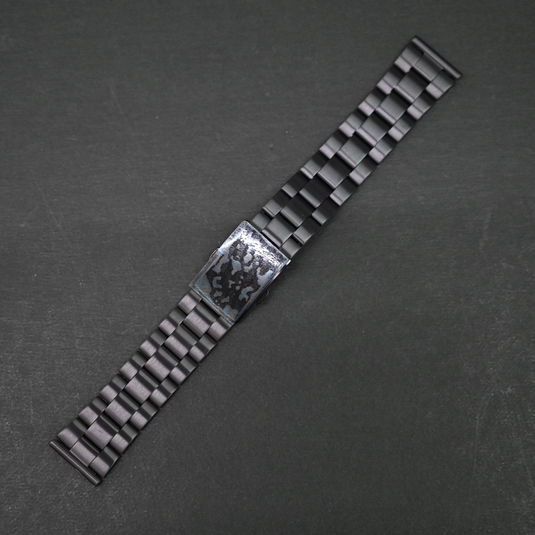  бесплатная доставка * специальная цена новый товар *BAMBI часы ремень 18mm нержавеющая сталь частота чёрный черный [19mm 20mm соответствует прямой can есть ]* Bambi стандартный товар обычная цена включая налог 5,500 иен 
