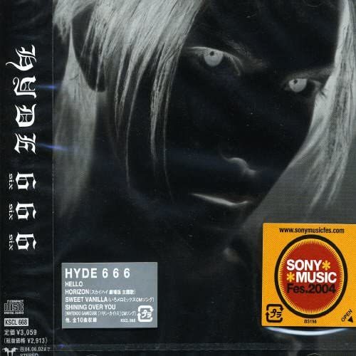 【中古】[562] CD HYDE 666 (通常盤) ハイド 新品ケース交換 送料無料 KSCL-668_画像1
