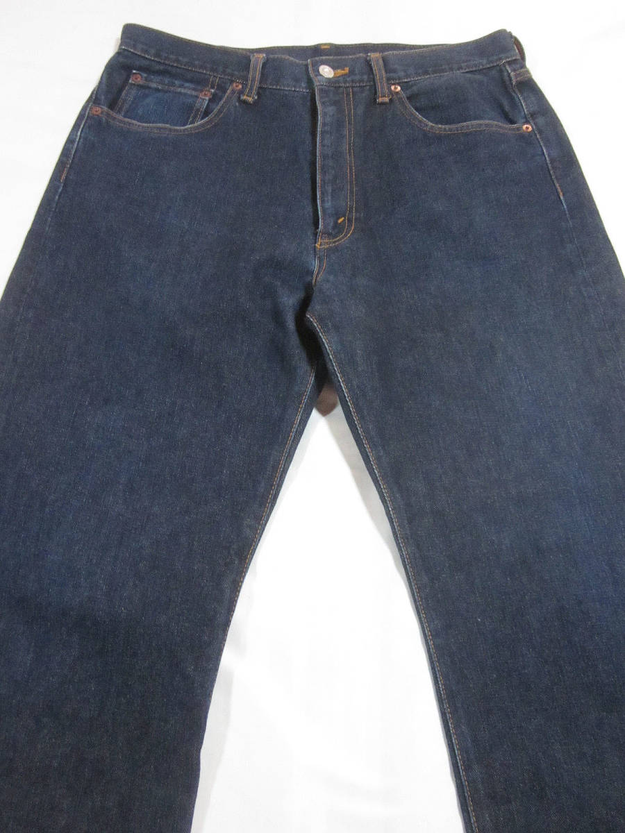  free shipping!! dark blue BOBSON CHESSKING Bobson CH0120 zipper fly strut Denim jeans indigo 33 W approximately 83CM Okayama 