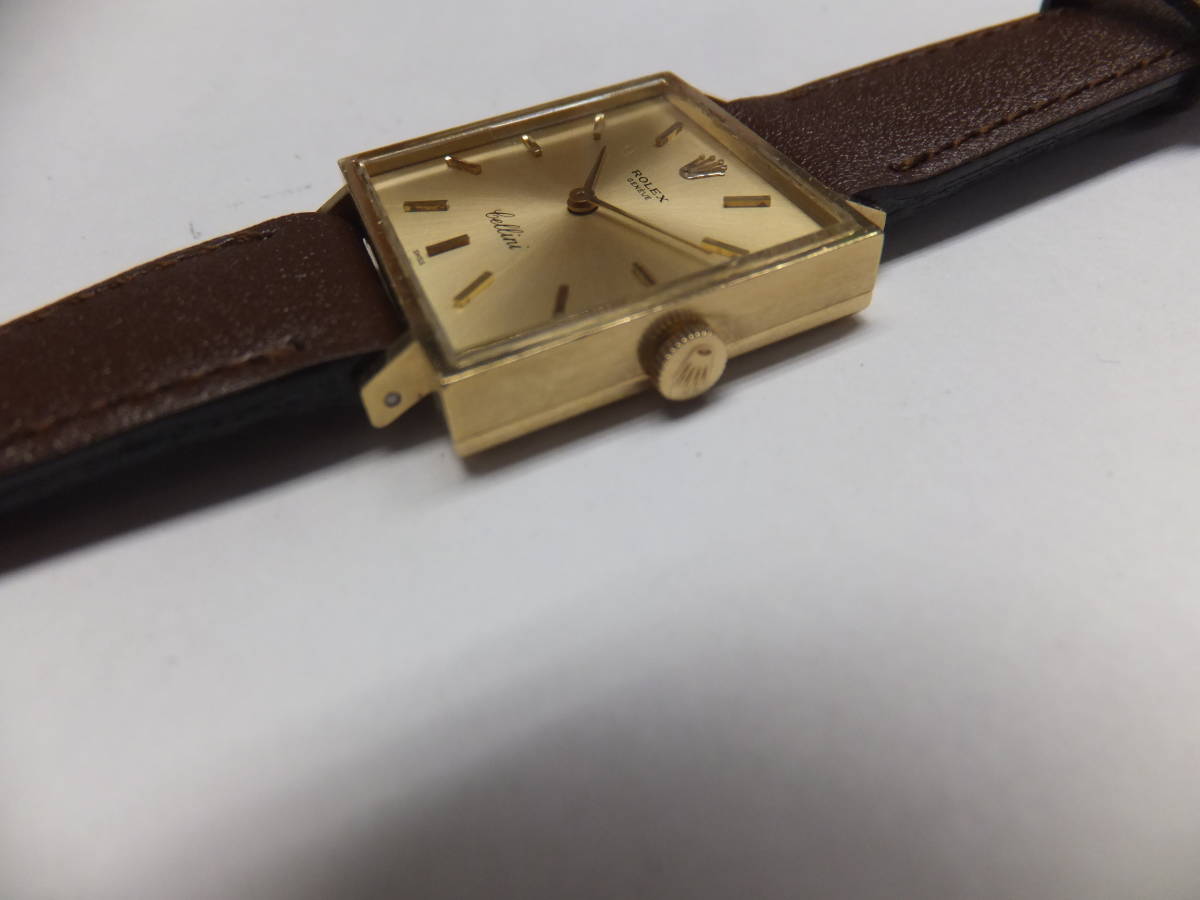 ROLEX ロレックス レディース腕時計 Cellini チェリーニ 金無垢 ROLEX ロレックス レディース腕時計 Cellini チェリーニ 金無垢