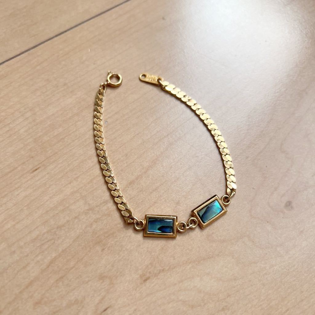 18kt italy ブレスレット-