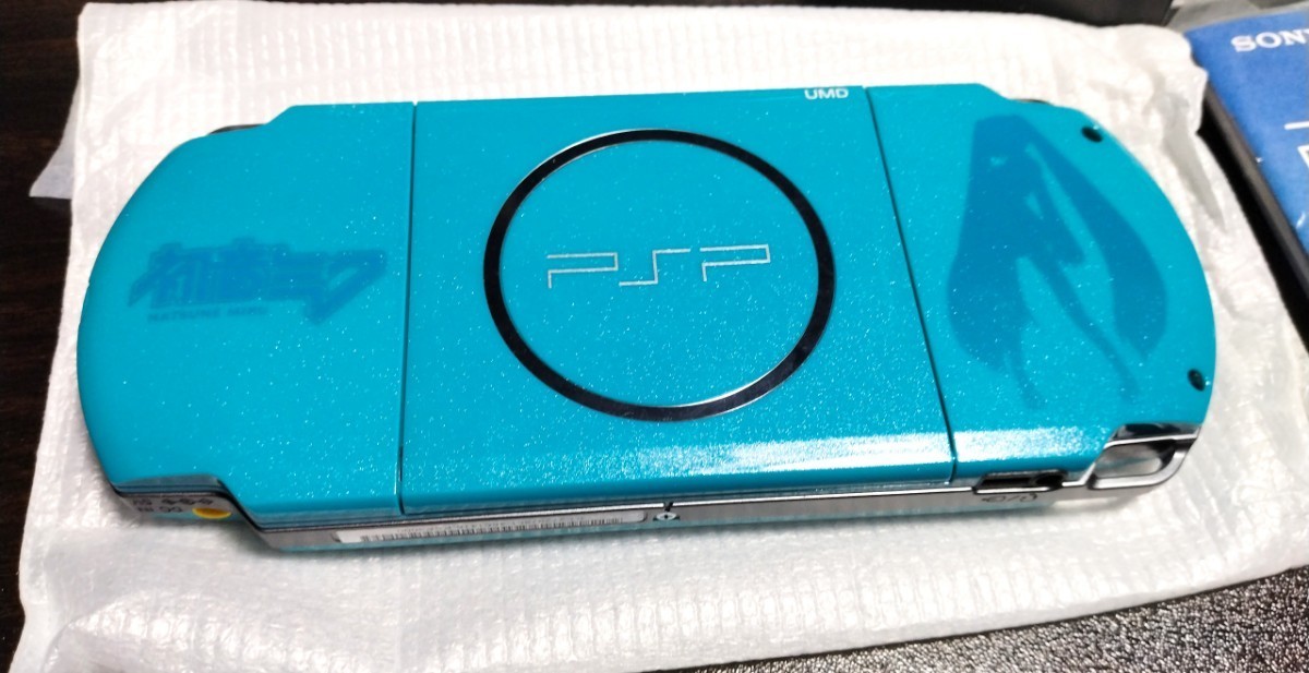 「初音ミク Project DIVA 2nd いっぱいパック オリジナルモデル PSP-3000 SONY ソニー PSP」 「動作確認済み」