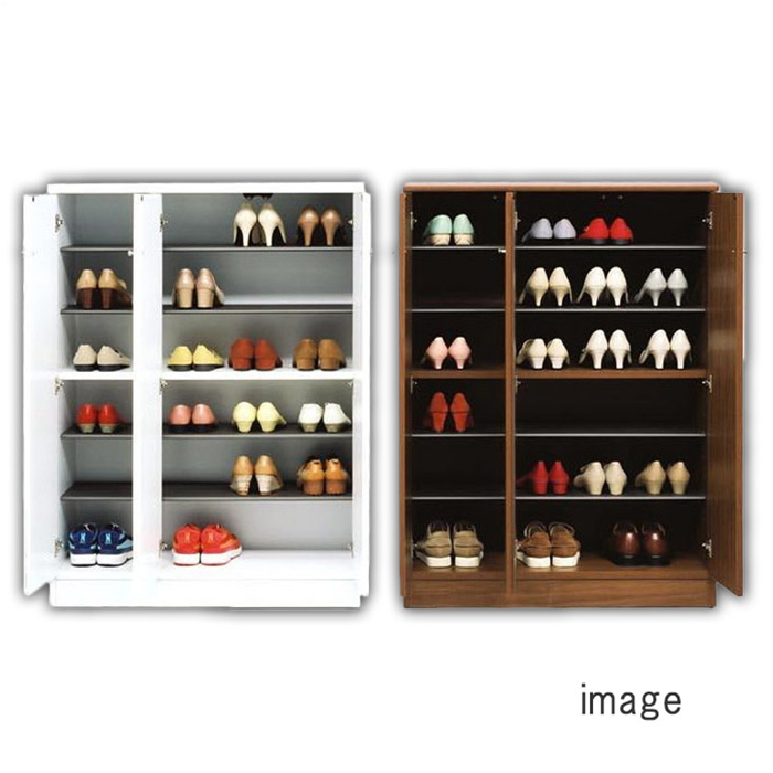  shoe rack shoes box final product width 90cm low type wooden domestic production entranceway storage white 