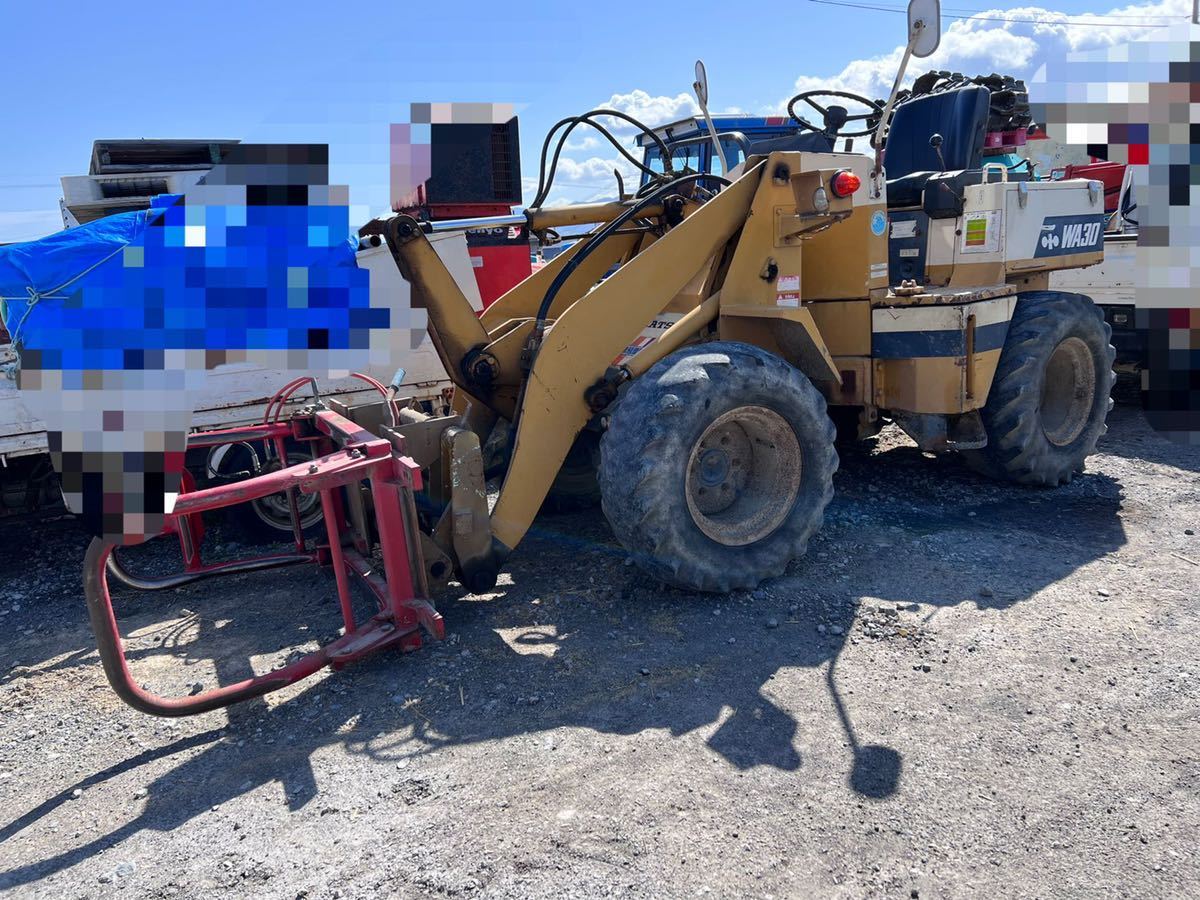 KOMATSU コマツ WA30 ホイールローダー タイヤショベル スキッドステア