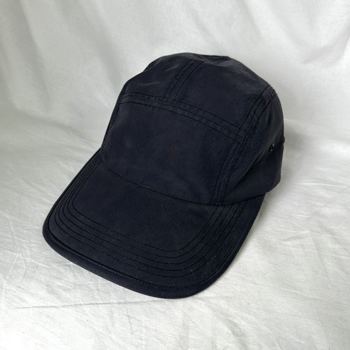 ESSAY LONGBRIM JET CAP (A-1) NAVY エッセイ ロングブリム ジェット キャップ ネイビー ポリエステル ナイロン 帽子