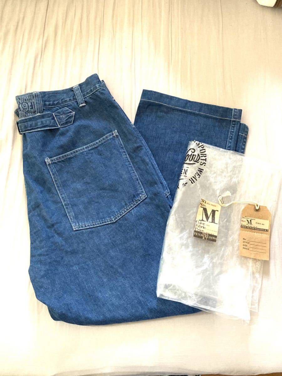 【即決】21AW Mサイズ テンダーロイン DENIM TROUSERS WASH インディゴ トラウザーズ ペインター ワーク デニム トラウザー