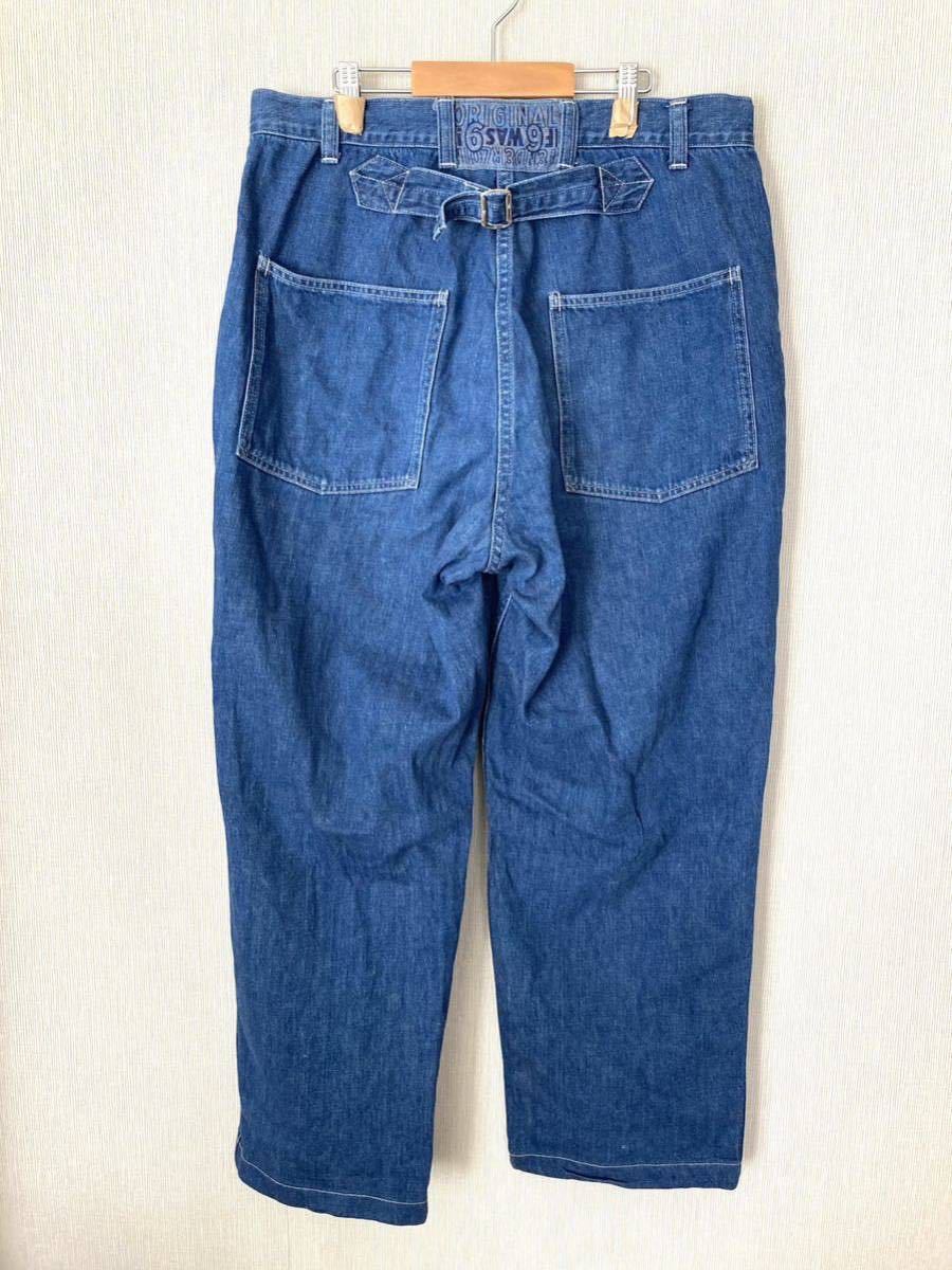 即決】21AW Mサイズ テンダーロイン DENIM TROUSERS WASH インディゴ