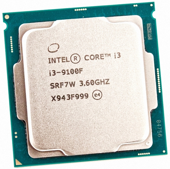 Intel Core i3-9100F SRF7W 4C 3.6GHz 6MB 65W LGA1151 CM8068403377321_画像1