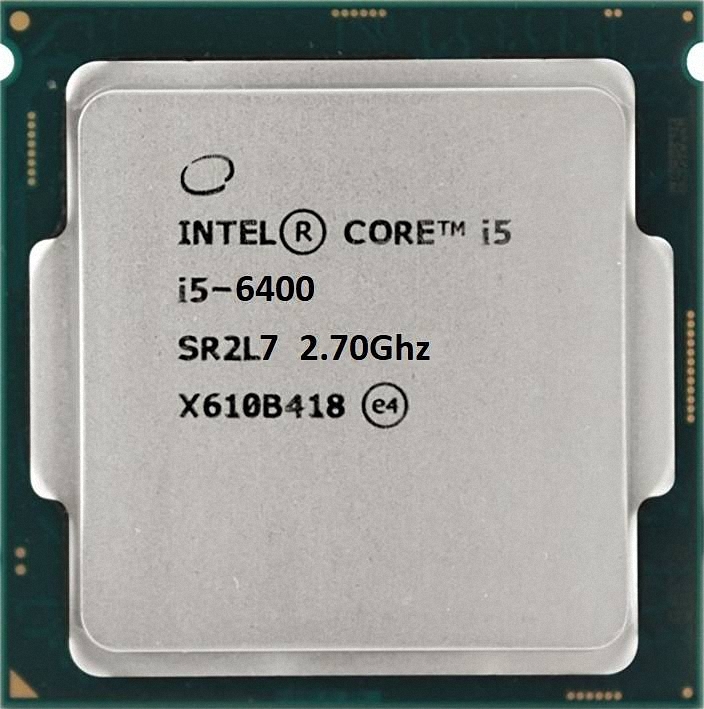 Intel Core i5-6400 SR2BY 4C 2.7GHz 6 MB 65W LGA1151 CM8066201920506_画像1