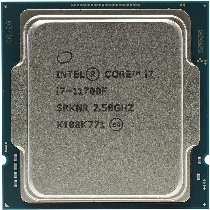 Intel Core i7-11700F SRKNR 8C 2.5GHz 16MB 65W LGA1200 CM8070804491213_画像1