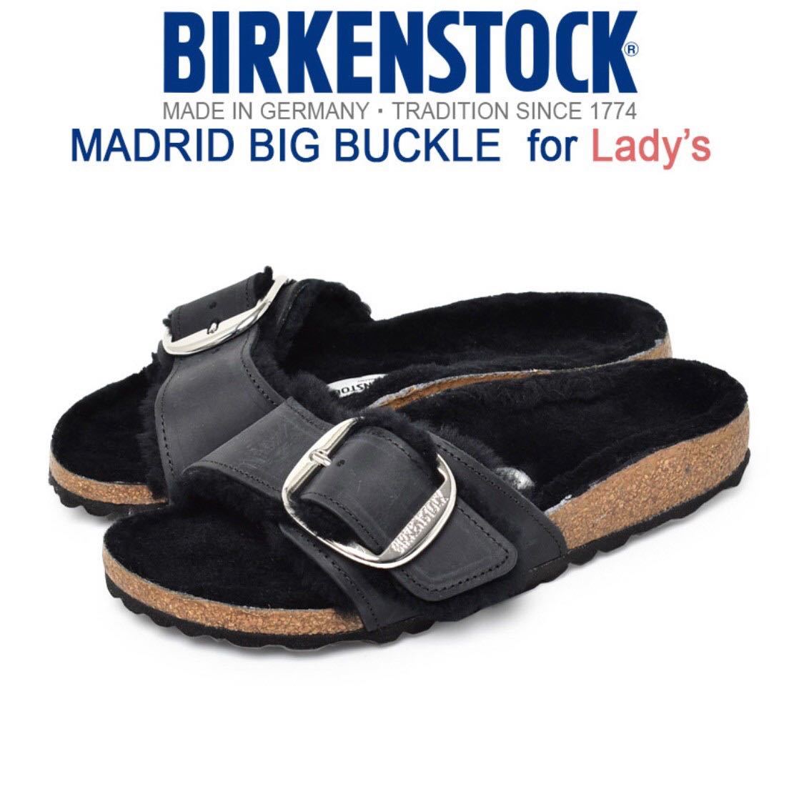 超目玉枠】 〈値下済〉BIRKENSTOCK Papillio BIG BUCKLE Fur aob.adv.br